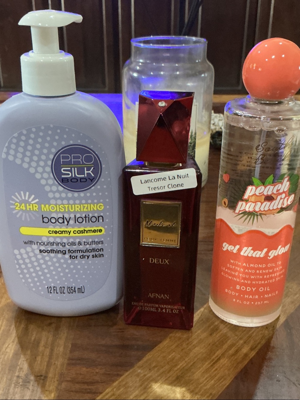 Custom bundle - 3 items. Perfume lotion and oil.